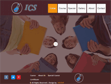 Tablet Screenshot of icsgkp.com
